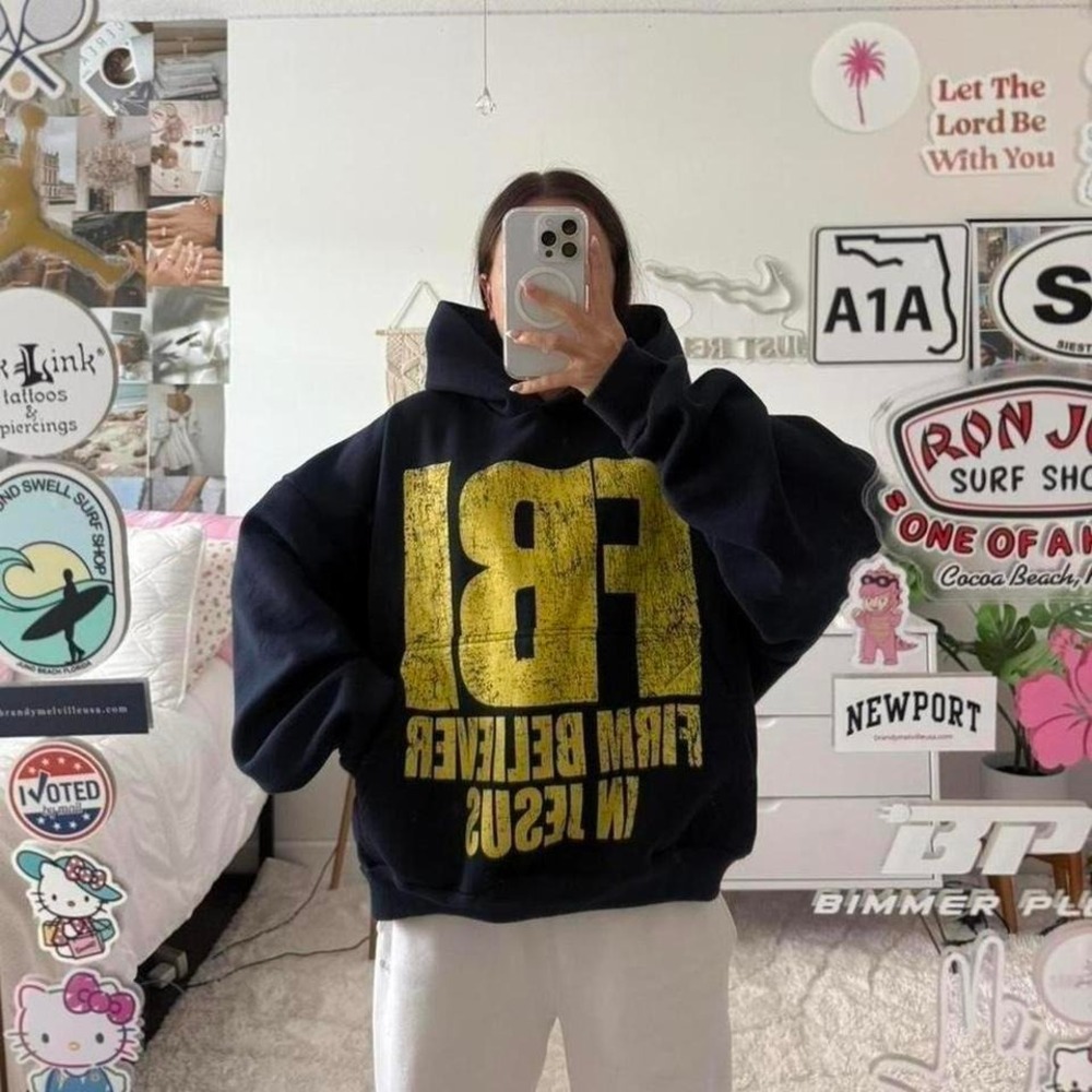 FBI "Firm Believer In Jesus" Hoodie - Picture 2 of 7